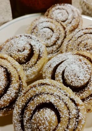 Kakaós csiga kenyérgépben recept fotója