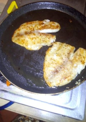 A picture of Pan fried frish fillet.