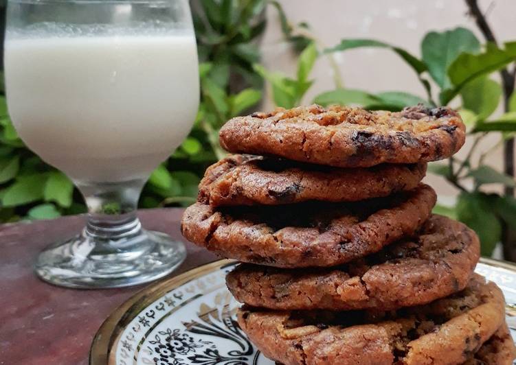 Chewy Chocochip Cookies American Style (No Oven)