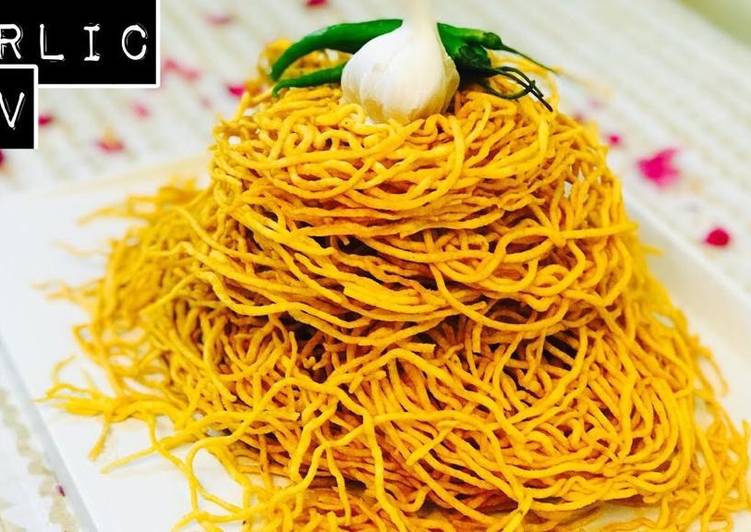 Garlic sev (without machine)