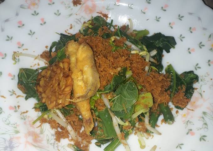 Anti Ribet, Membuat Urap Sayur Simpel