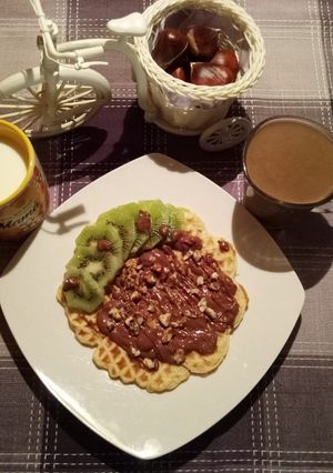 O poză a rețetei Waffle.