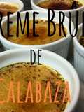 Creme brûlée de calabaza