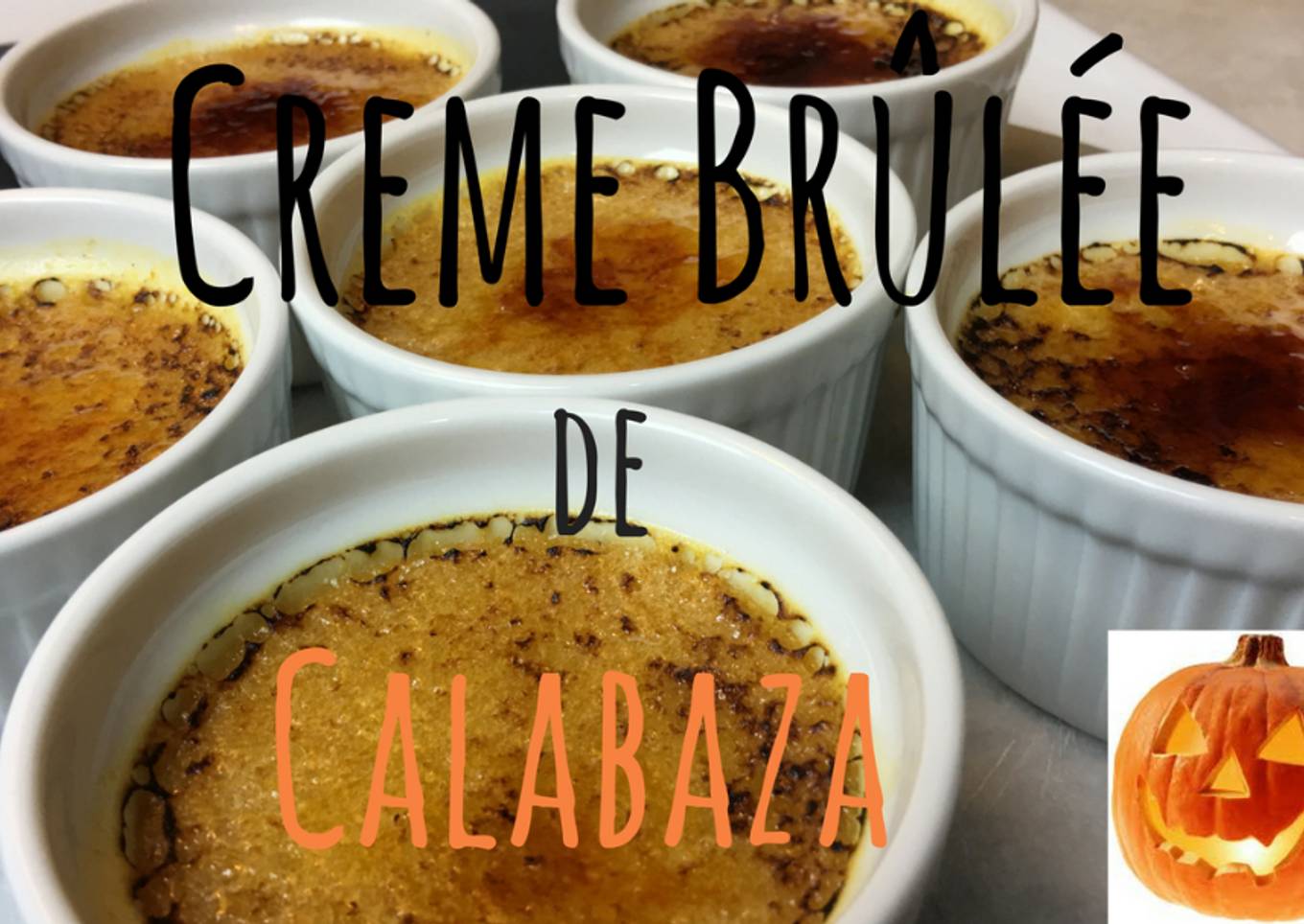 Creme brûlée de calabaza