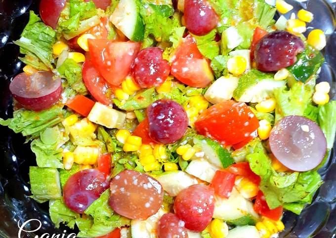 Vegetable Grape Salad