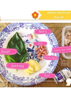Foto resep 💕Mpasi Arumi 6M day 28💕