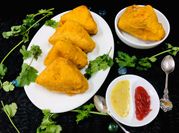 A picture of gram flour bread masala