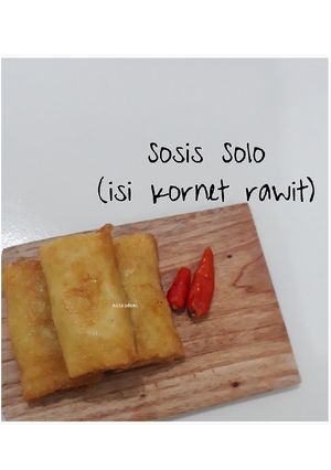 Foto resep Sosis Solo (isi kornet rawit)