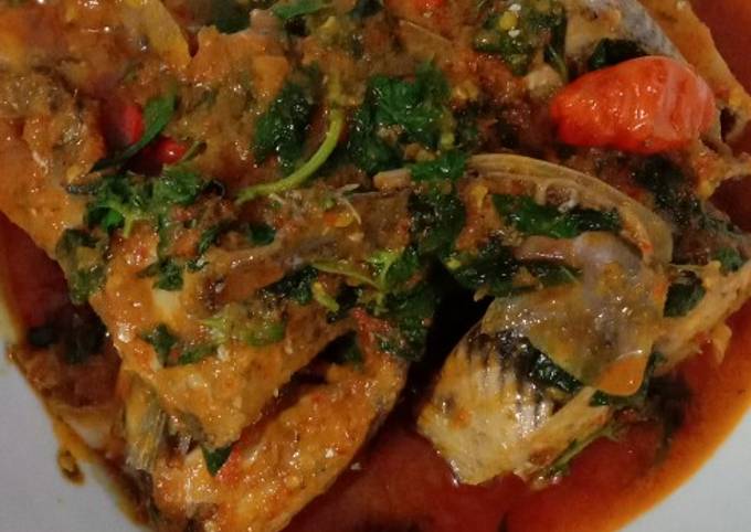 Ikan tongkol bumbu woku