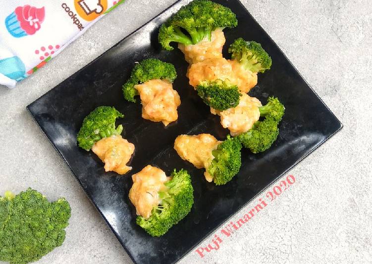 Resep Prawn broccoli yang sempurna