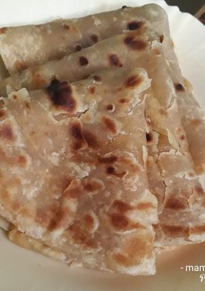 A picture of Chapati #4weekschallenge #charityrecipe.
