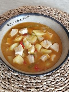 Una foto de Emperador guisado