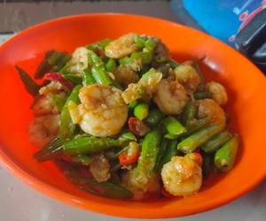 Resep mudah Tumis buncis udang nentega Paling Enak