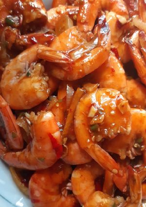 Foto resep Udang asam manis