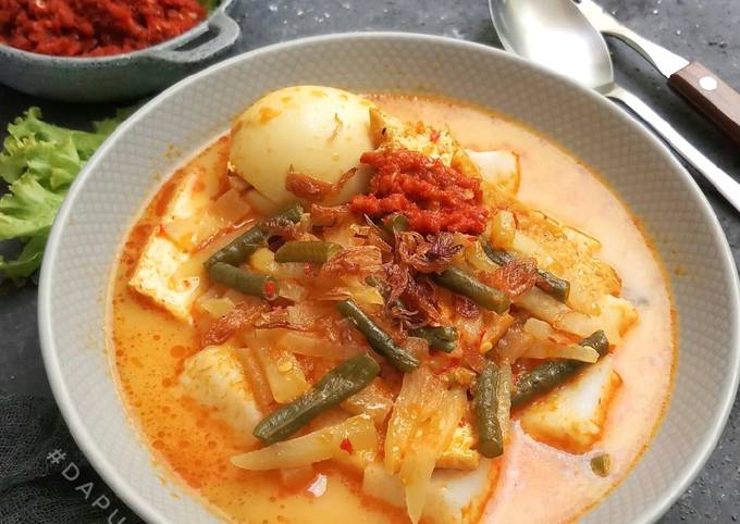 Resep (Ketupat) SAYUR GODOG, Bikin Ngiler