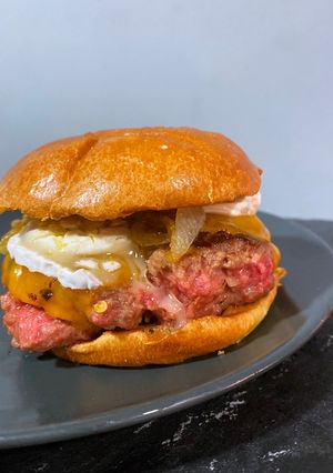 Una foto de Hamburguesa de Vacuno 🍔