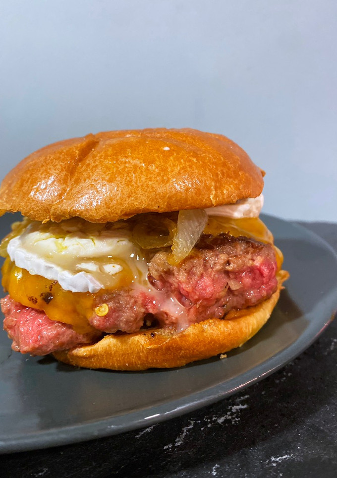 Una foto de Hamburguesa de Vacuno 🍔