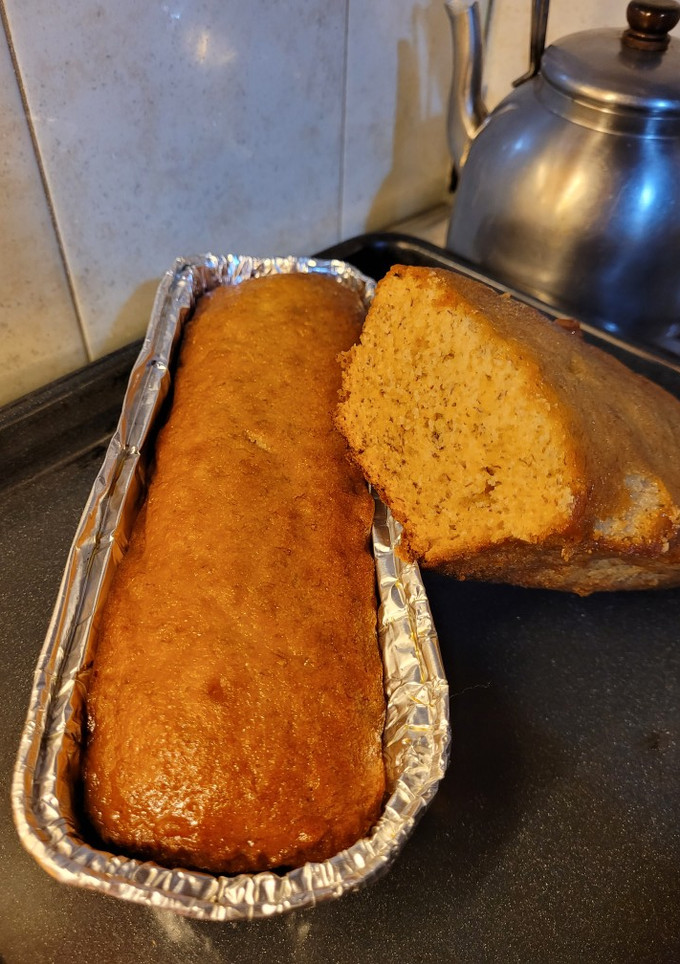 Una foto de Budín súper húmedo de banana