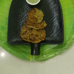 A picture of Rajma Mung beans pumpkin cabbage pancake.