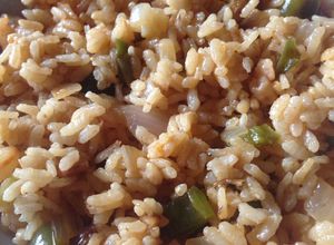 Foto principal de Arroz seco con gambitas y peperoncino