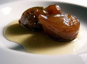 Una foto de Dulce de brevas