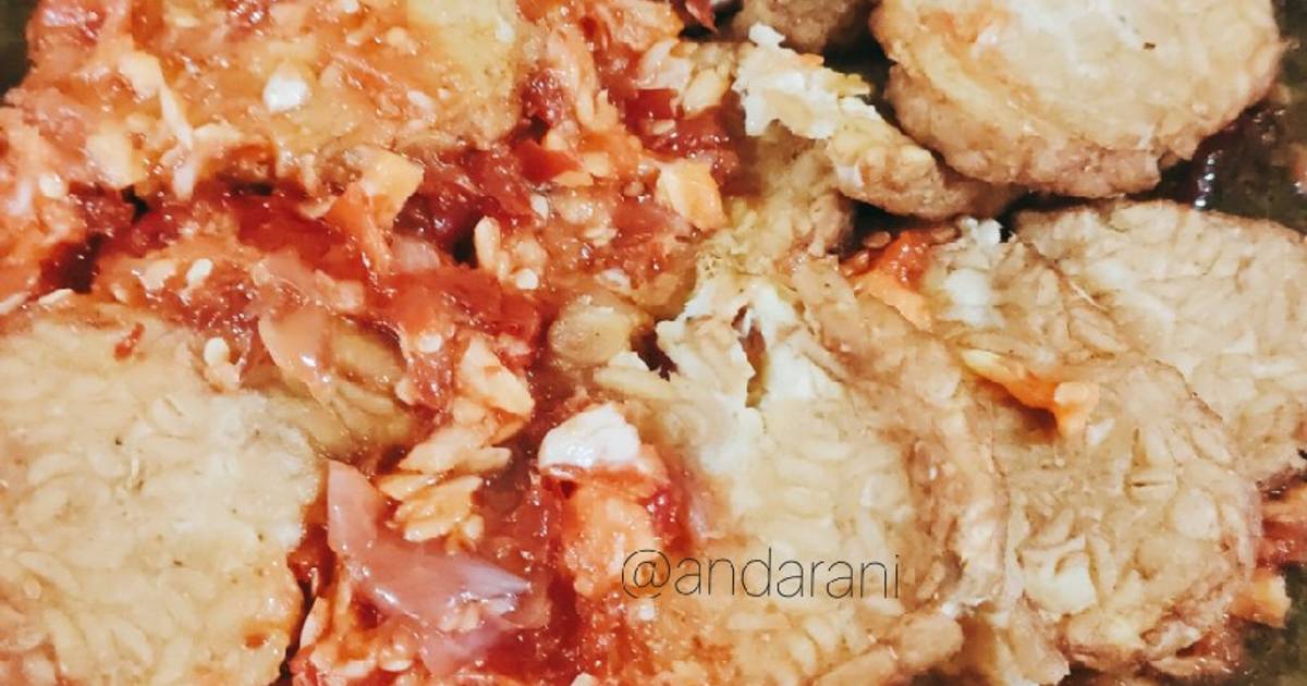 Resep Tempe Penyet Sambal Bawang Oleh Andarani Cookpad