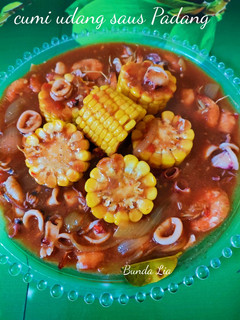 Foto resep Cumi Udang Saus Padang