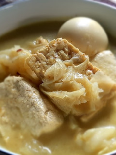 Foto resep Jangan Ndeso :Tempe Tahu Kuah Kuning