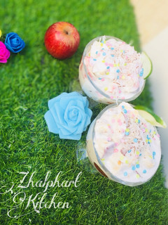 A picture of Creamy fruit salad.