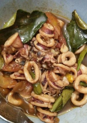 Foto resep Tumis cumi rawit