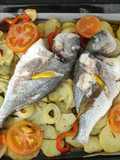 Patatas cuajadera con pescado