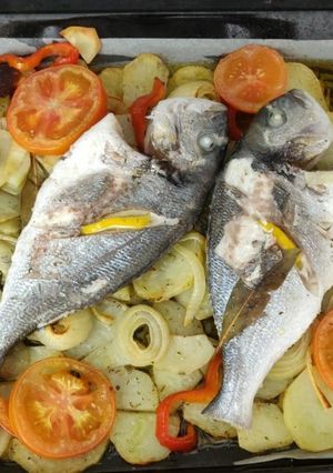 Una foto de Patatas cuajadera con pescado
