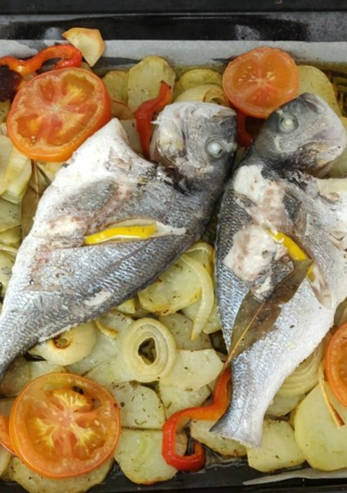 Una foto de Patatas cuajadera con pescado