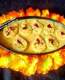 Instant Bread Rasmalai - Basant Panchami Special
