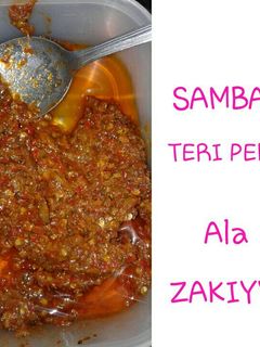Foto resep Sambal teri pedas