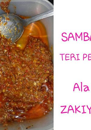 Foto resep Sambal teri pedas