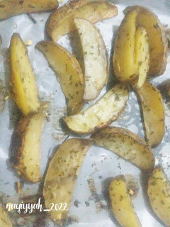 Foto resep 450. Potato wedges ovem (snack mpasi 1+)