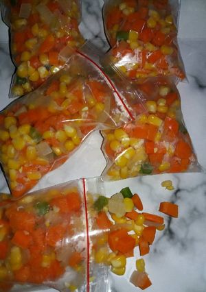 Foto resep Frozen sayuran