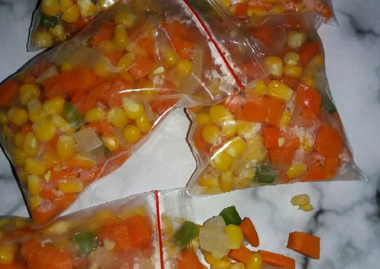 Resep Frozen sayuran yang Menggugah Selera