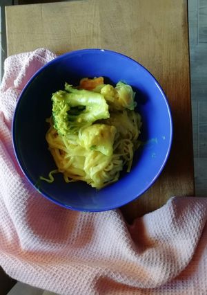 VEGÁN kókuszos curry recept fotója