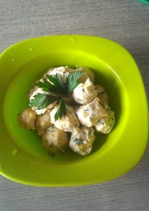 Foto resep Baso ayam wortel brokoli (no msg)