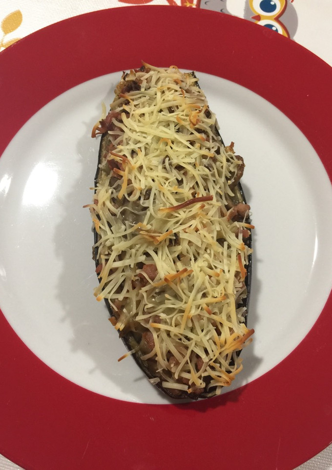 Una foto de Berenjenas rellenas