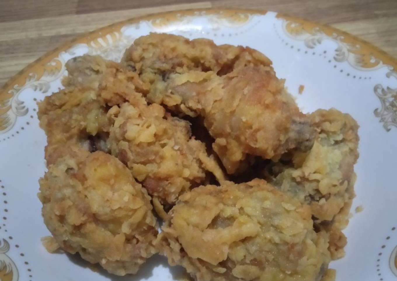 Ayam goreng tepung renyah dan kriuk