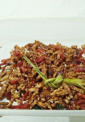 Foto resep Kering Tempe Krenyes Pedes Manis
