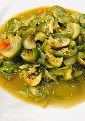 Foto resep Tumis terong bulat simple dan enak