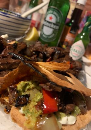Una foto de Tacos de entraña