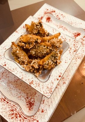 A picture of Sabudana pakode(Bhajiya)For Fast.