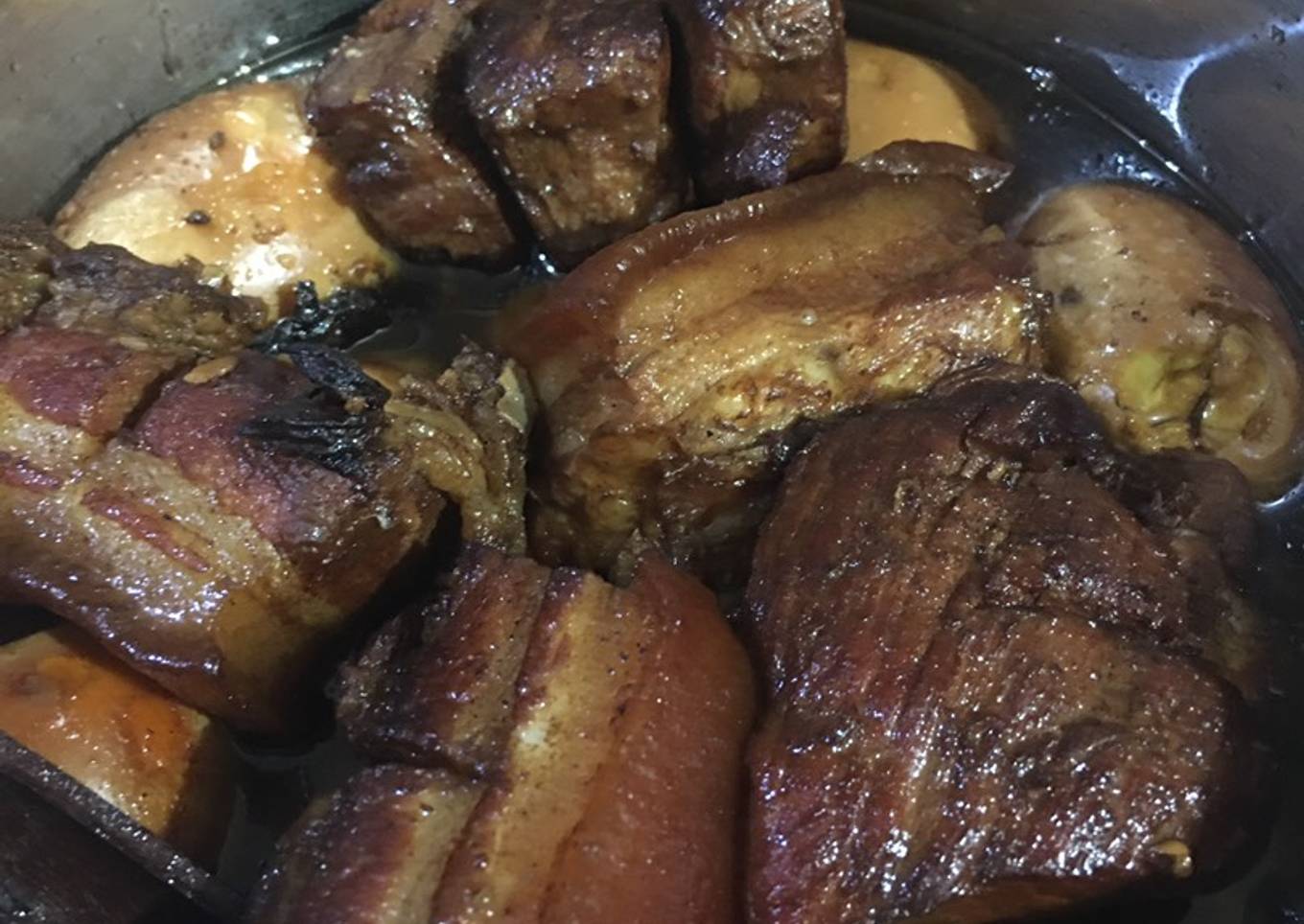 Babi samcan kecap (non halal)