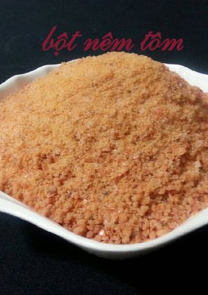 Hình của món Bột Nêm Tôm.