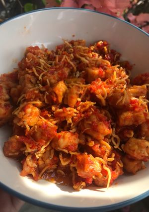 Foto resep Balado tempe & teri medan